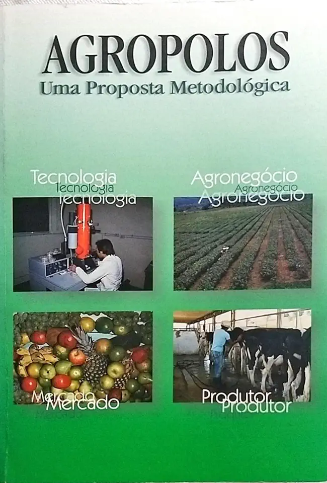 Capa do Livro Agropolos uma Proposta Metodológica - Abipti