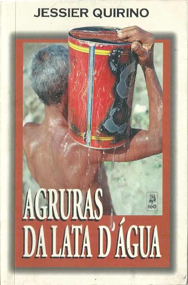 Capa do Livro Agruras da Lata Dagua - Jessier Quirino