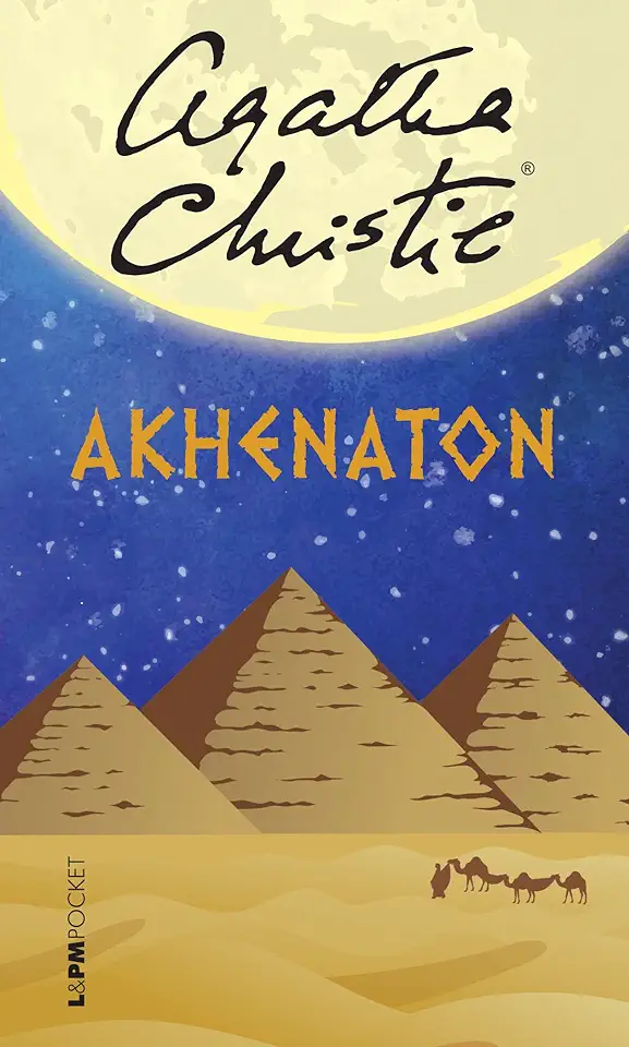 Capa do Livro Akhenaton - Christie, Agatha