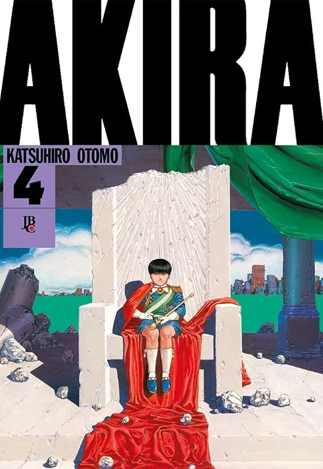 Capa do Livro Akira - Katsuhiro Otomo