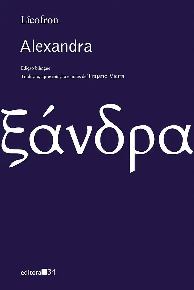 Capa do Livro Alexandra - Lícofron