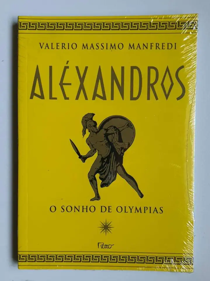 Capa do Livro Aléxandros - o Sonho de Olympias - Valerio Massimo Manfredi