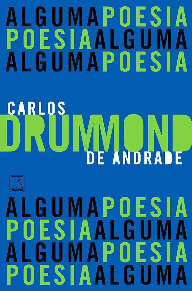 Capa do Livro Alguma Poesia - Carlos Drummond de Andrade