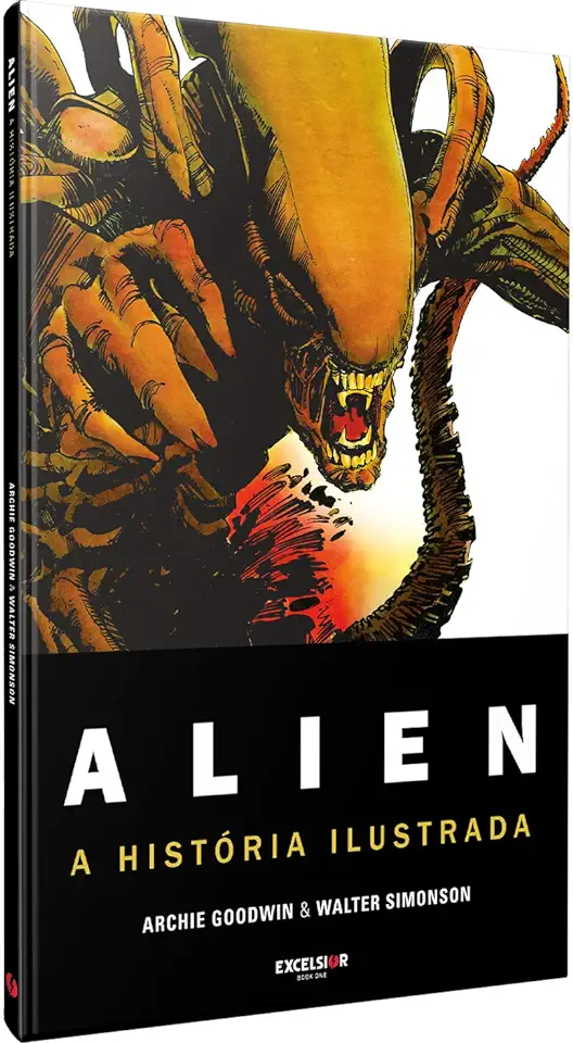 Capa do Livro Alien - A História Ilustrada - Simonson, Walter; Goodwin, Archie