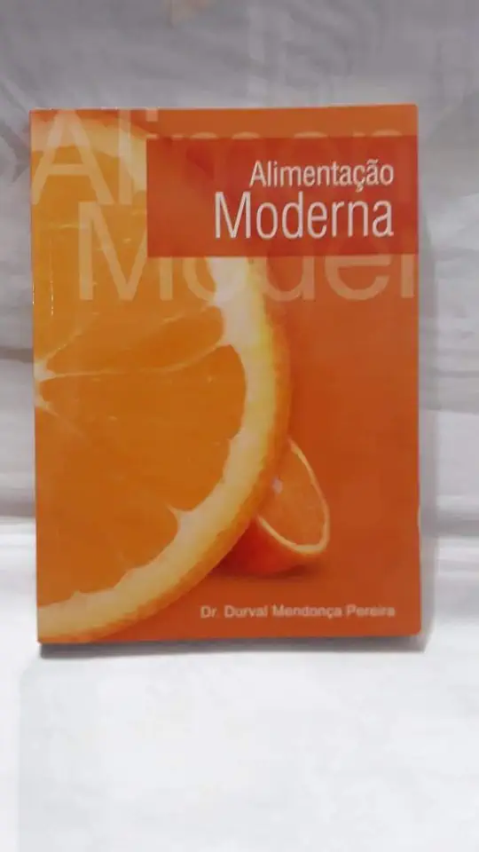 Capa do Livro Alimentação Moderna - Dr. Durval Mendonça Pereira