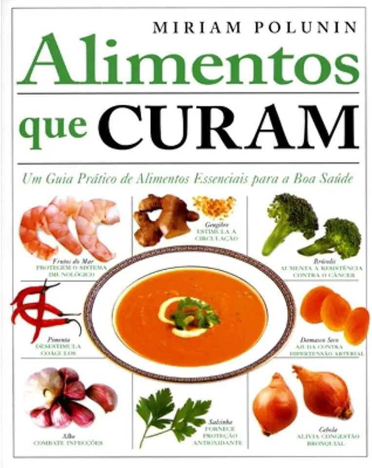 Capa do Livro Alimentos Que Curam - Miriam Polunin