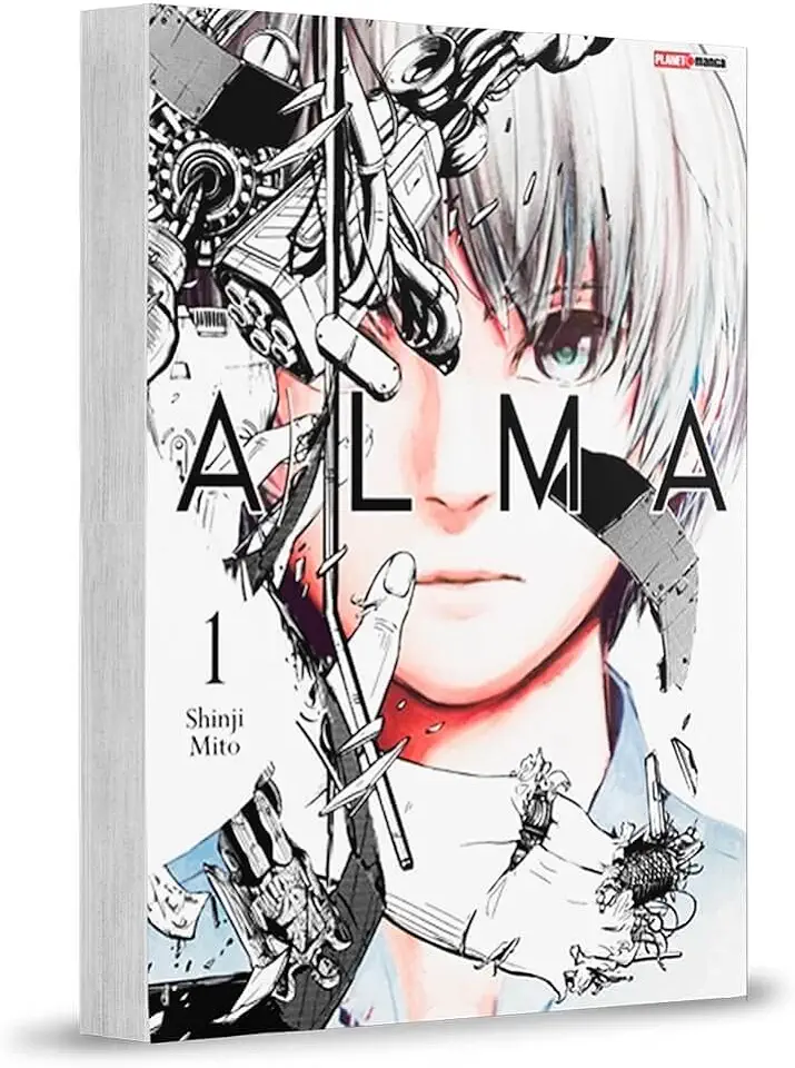 Capa do Livro Alma - 01 - Mito, Shinji