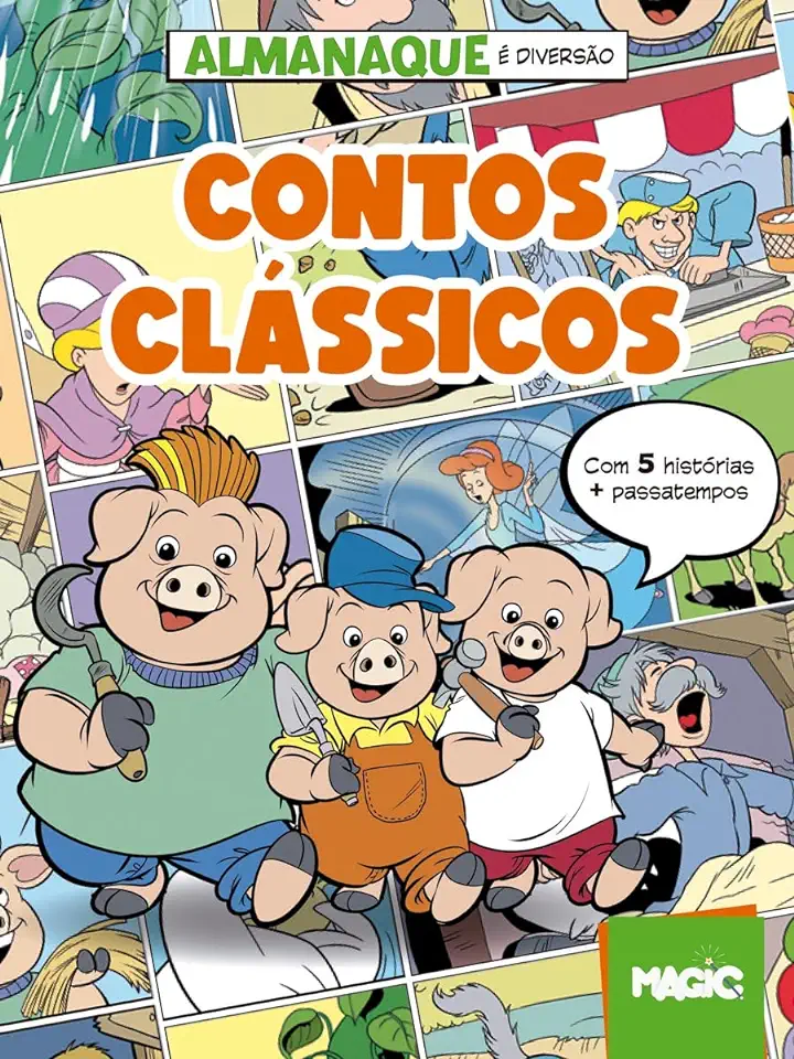 Capa do Livro Almanaque - Contos clássicos - Alves Barbieri, Paloma Blanca