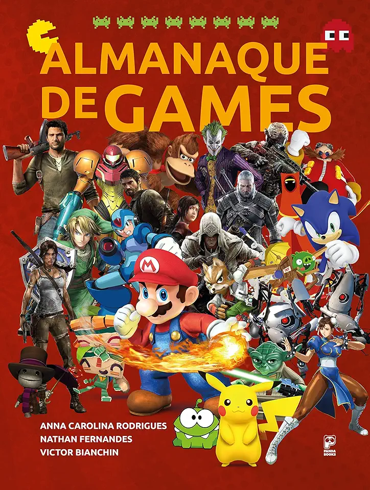 Capa do Livro Almanaque de Games - Anna Carolina Rodrigues