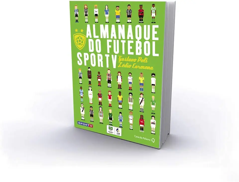 Capa do Livro Almanaque do Futebol Sportv - Gustavo Poli / Lédio Carmona