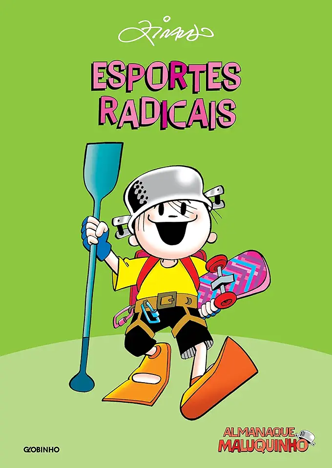 Capa do Livro Almanaque Maluquinho: Esportes Radicais - Ziraldo