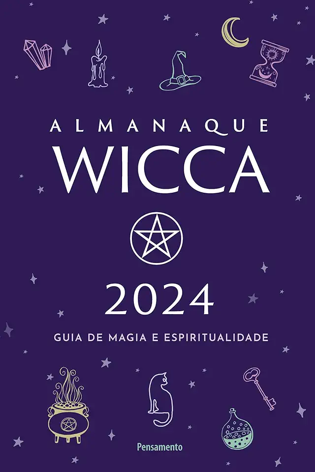 Capa do Livro Almanaque Wicca 2021 - Guia de Magia e Espiritualidade - Editora Pensamento