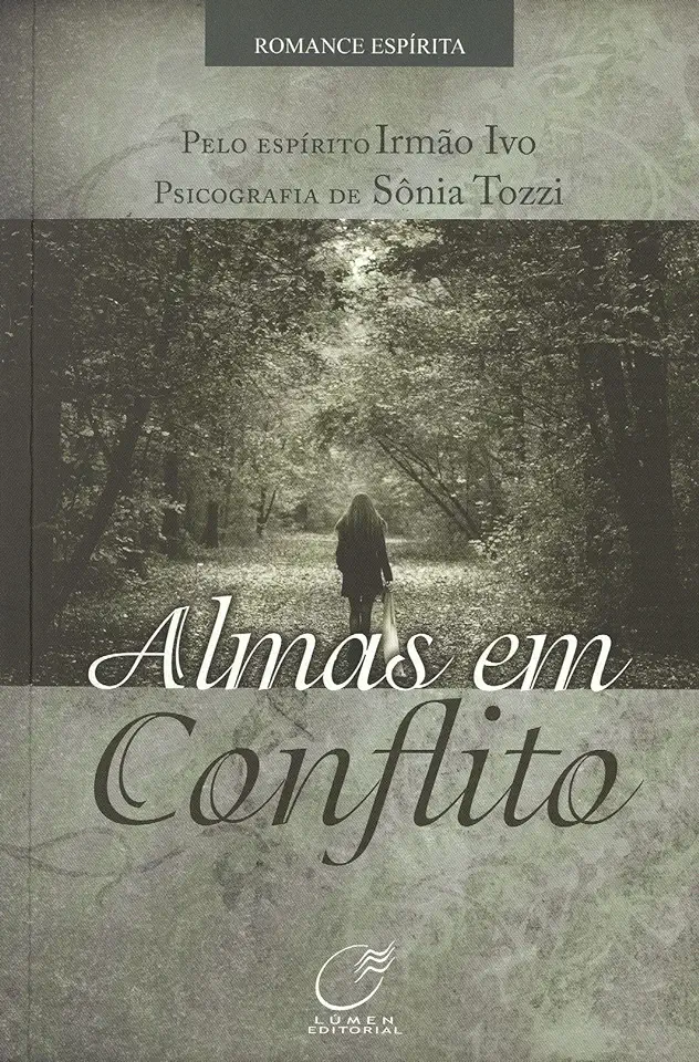 Capa do Livro Almas em conflito - Sonia Tozzi