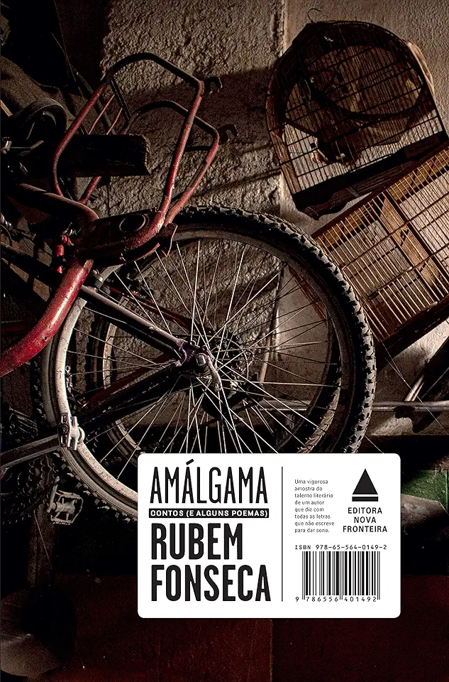 Capa do Livro Amálgama - Rubem Fonseca