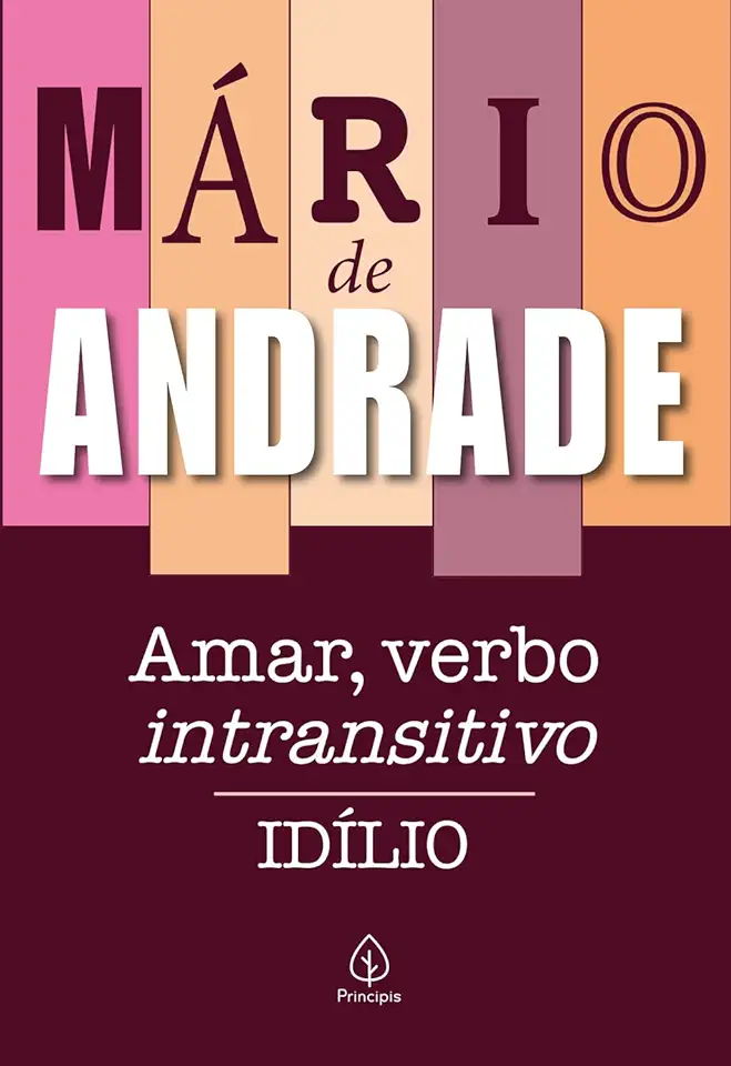 Capa do Livro Amar, Verbo Intransitivo - Mario Andrade