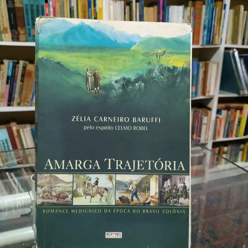 Capa do Livro Amarga Trajetória - Zélia Carneiro Baruffi