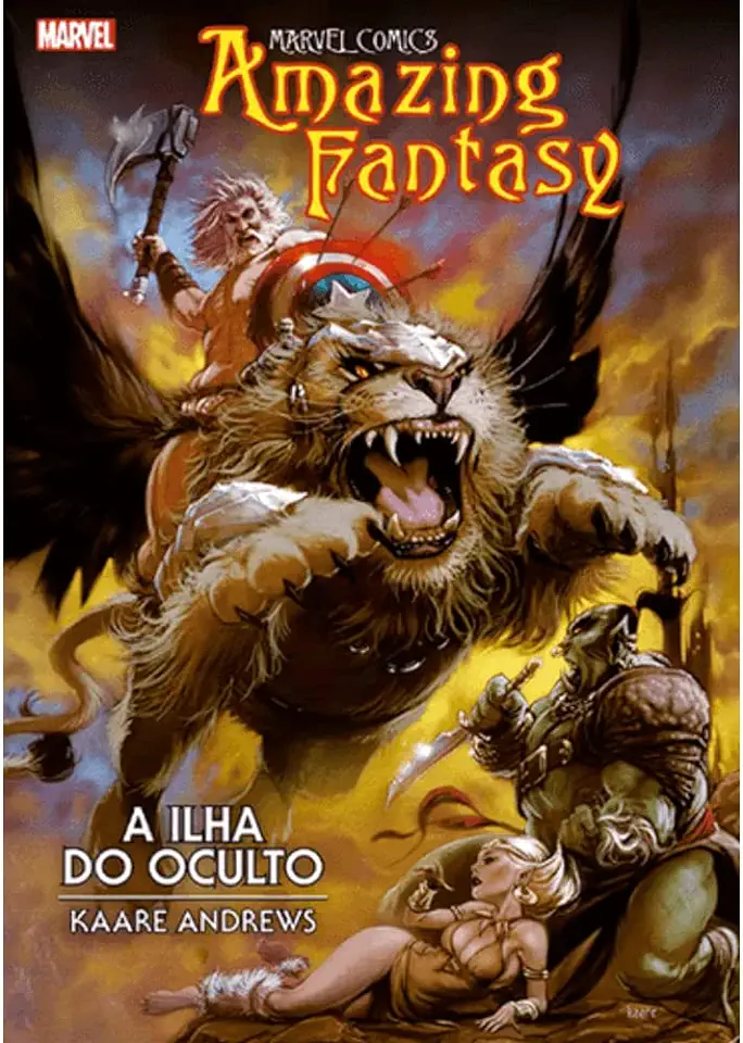 Capa do Livro Amazing Fantasy: A Ilha Do Oculto - Andrews, Kaare