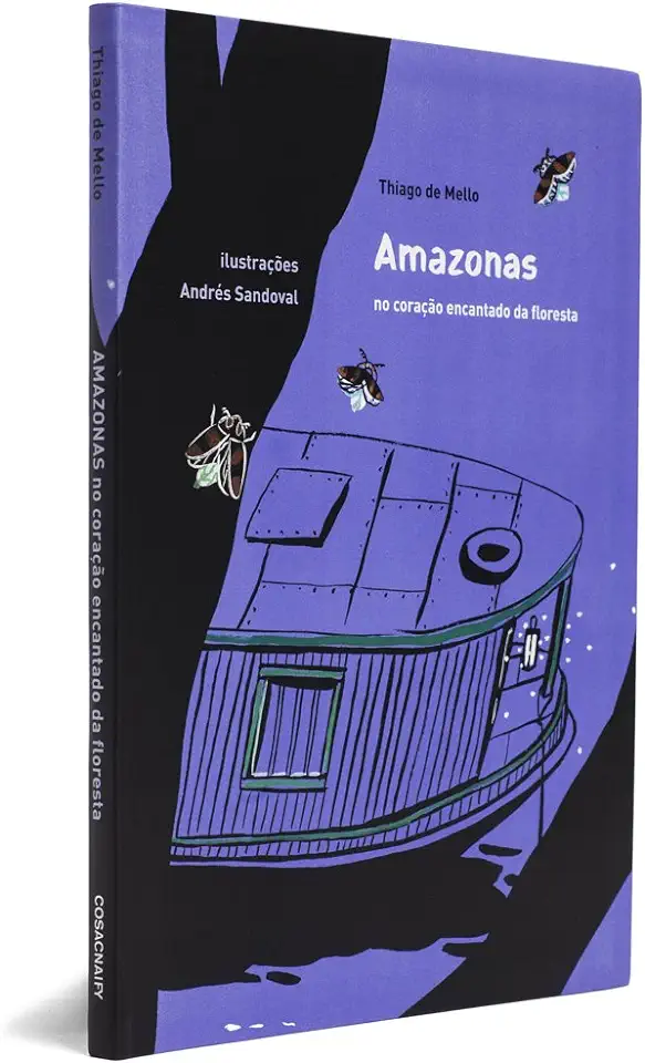 Capa do Livro Amazonas no Coraçao Encantado da Floresta - Thiago de Mello