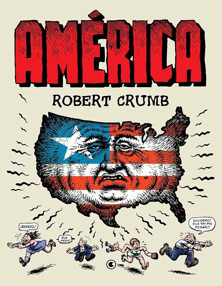 Capa do Livro América - Robert Crumb