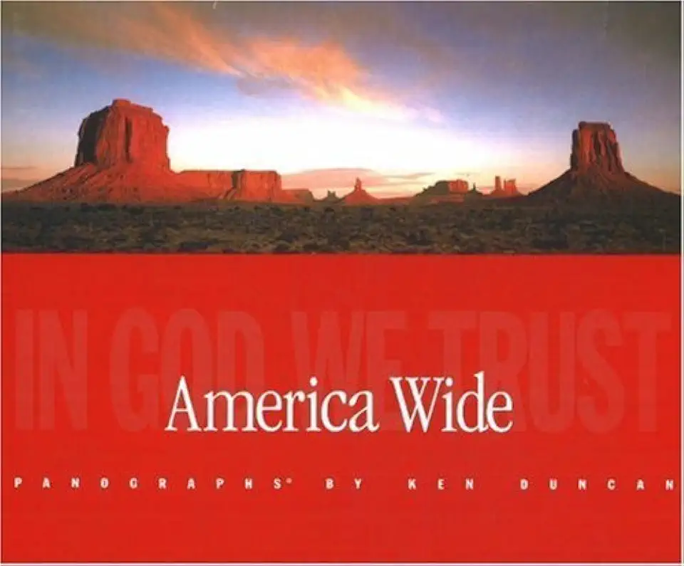 Capa do Livro America Wide - Ken Duncan