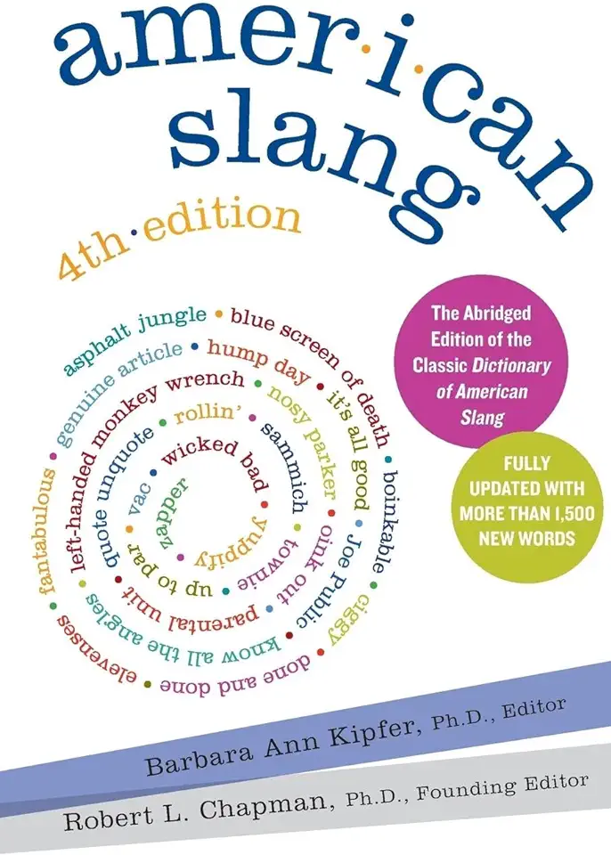 Capa do Livro American Slang - Robert L. Chapman