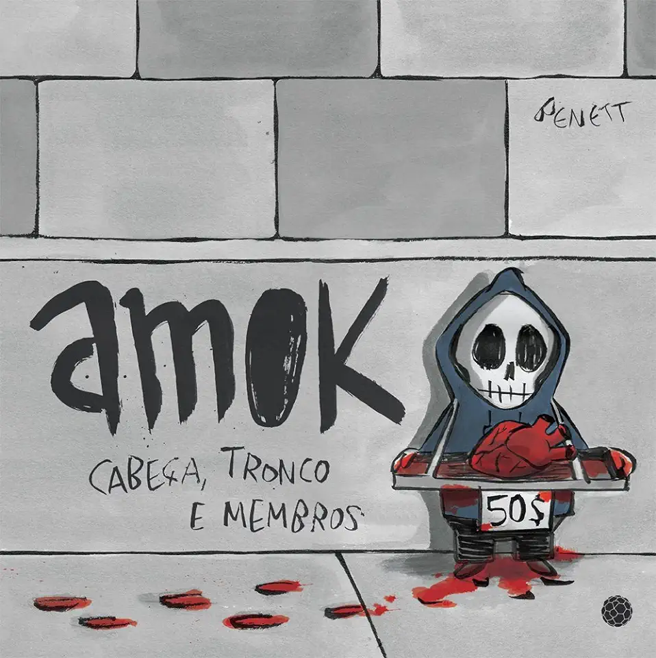 Capa do Livro Amok: Cabeça, Tronco e Membros - Benett