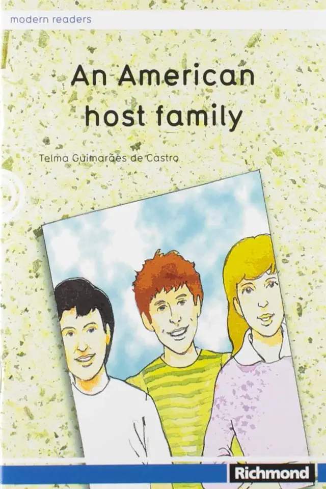 Capa do Livro An American Host Family - Telma Guimarães de Castro