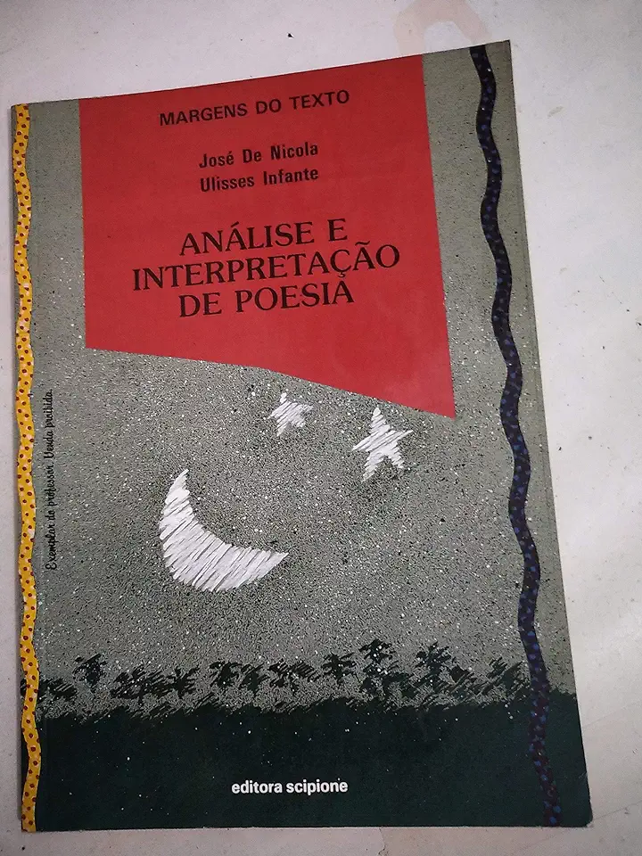 Capa do Livro Análise e Interpretação de Poesia - José de Nicola / Ulisses Infante