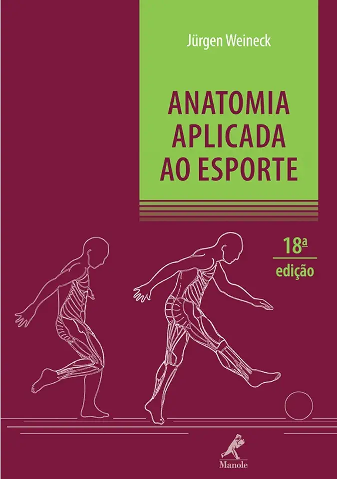 Capa do Livro Anatomia Aplicada ao Esporte - J. Weineck