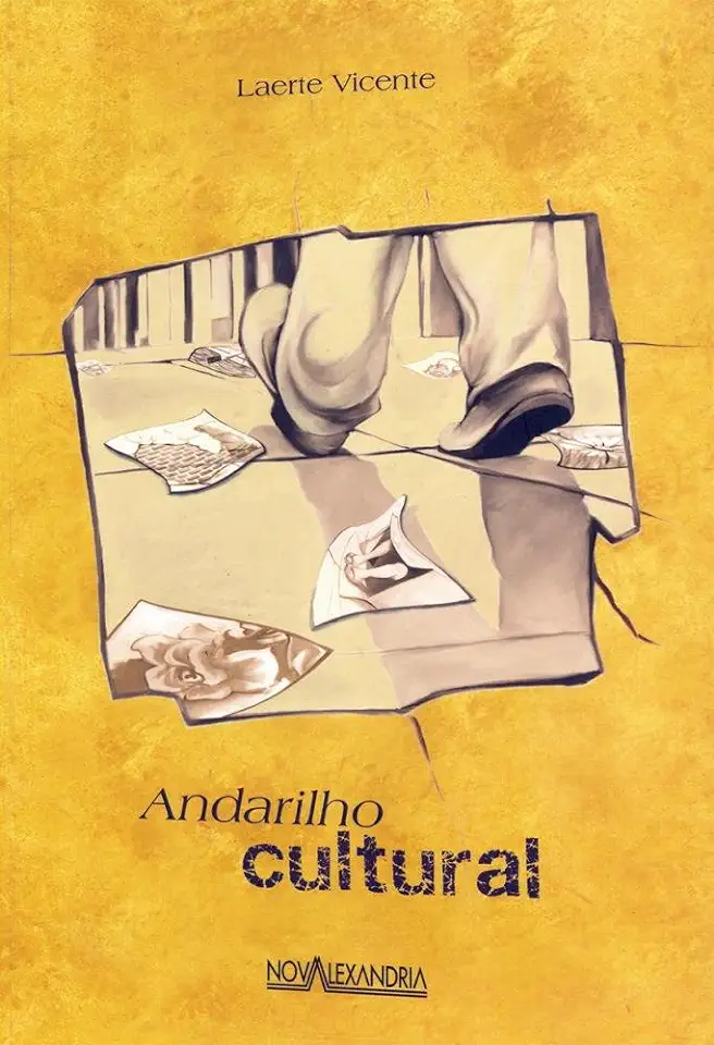 Capa do Livro ANDARILHO CULTURAL - Laerte Vicente