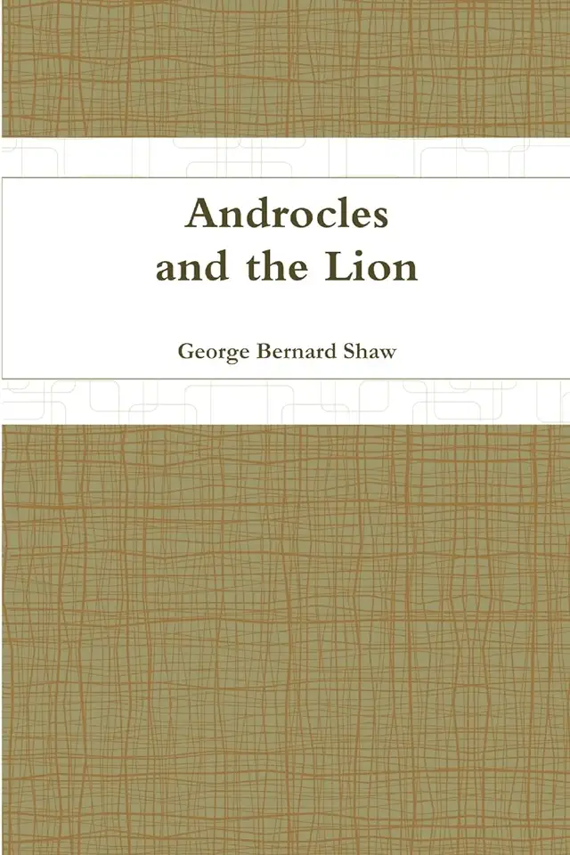 Capa do Livro Androcles and the Lion - George Bernard Shaw