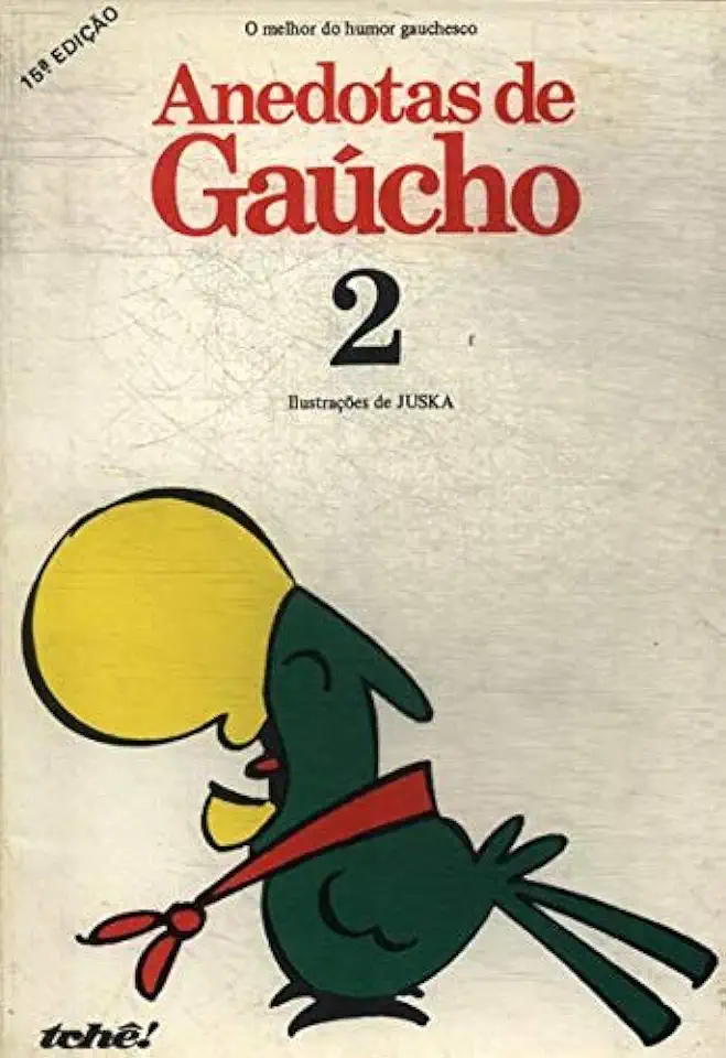 Capa do Livro Anedotas de Gaúcho - Paulo Custódio