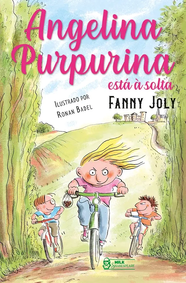 Capa do Livro Angelina Purpurina Está À Solta - Joly, Fanny