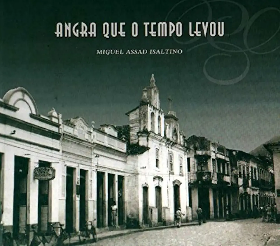 Capa do Livro Angra Que o Tempo Levou - Miguel Assad Isaltino