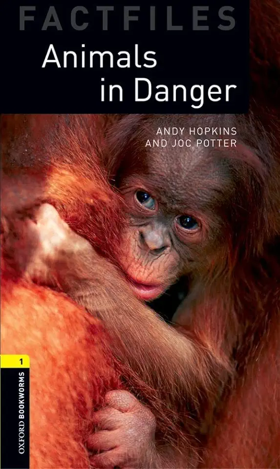 Capa do Livro Animals in Danger - Joc Potter and Andy Hopkins