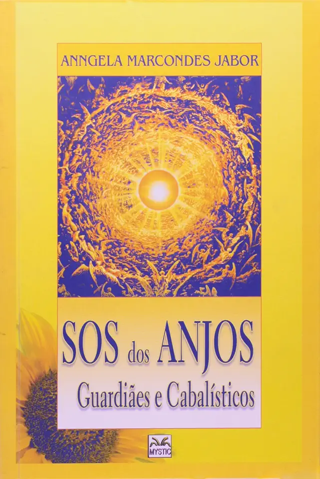 Capa do Livro Anjos Guardiães e Cabalísticos - Anngela Druzian