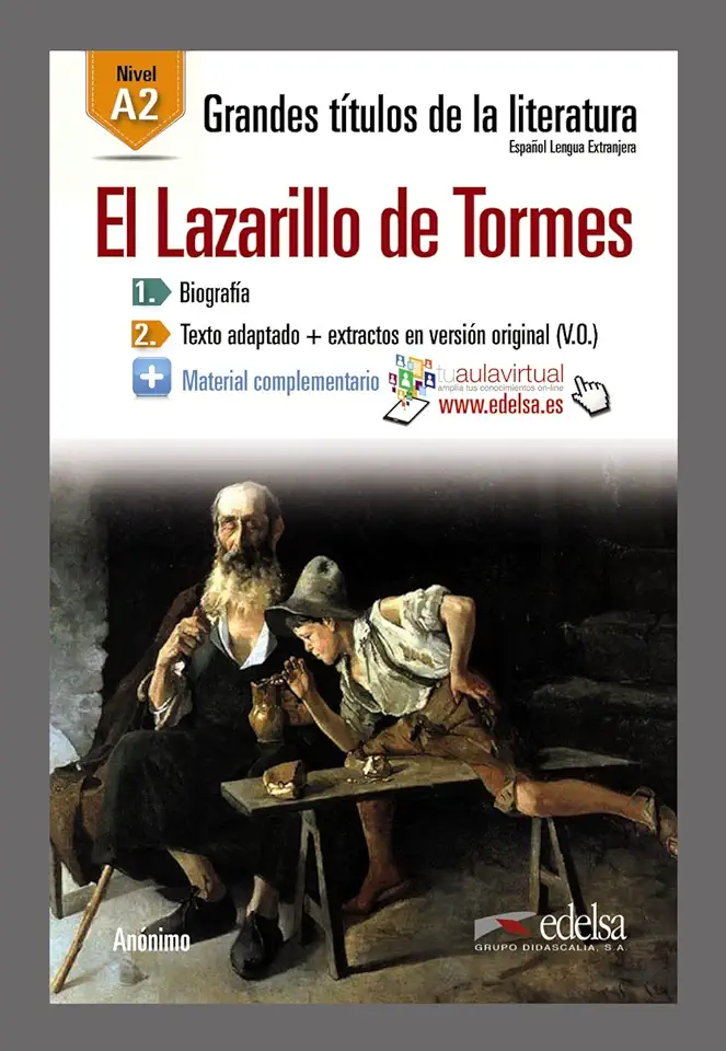 Capa do Livro Anónimo - Lazarillo de Tormes