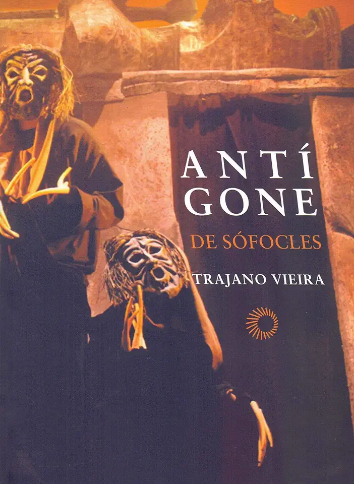 Capa do Livro Antígone de Sófocles - Trajano Vieira