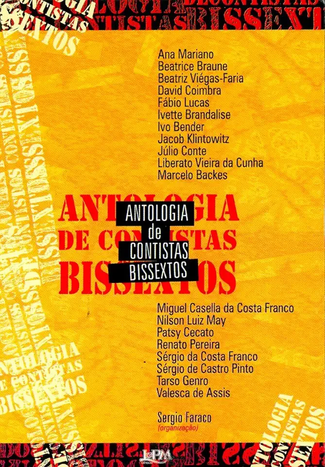 Capa do Livro Antologia de Contistas Bissextos - Sergio Faraco