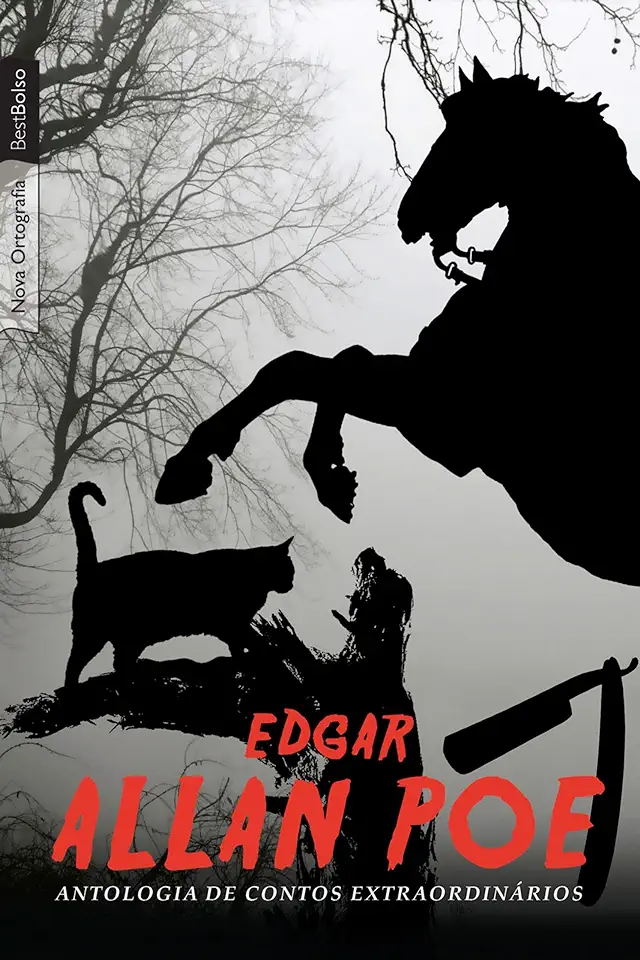 Capa do Livro Antologia de Contos Extraordinários - Edgar Allan Poe