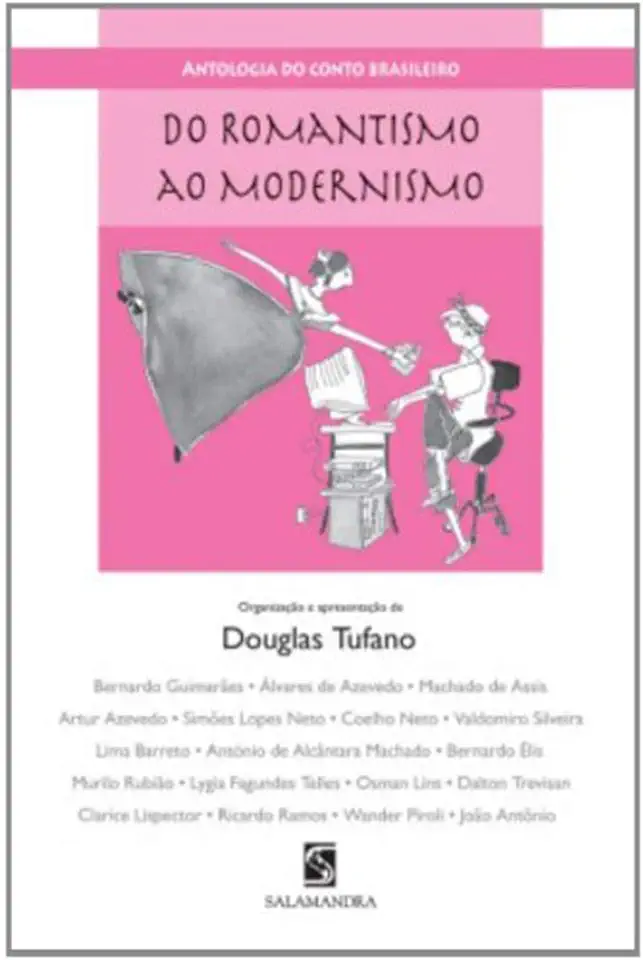 Capa do Livro Antologia do Conto Brasileiro do Romantismo ao Modernismo - Douglas Tufano