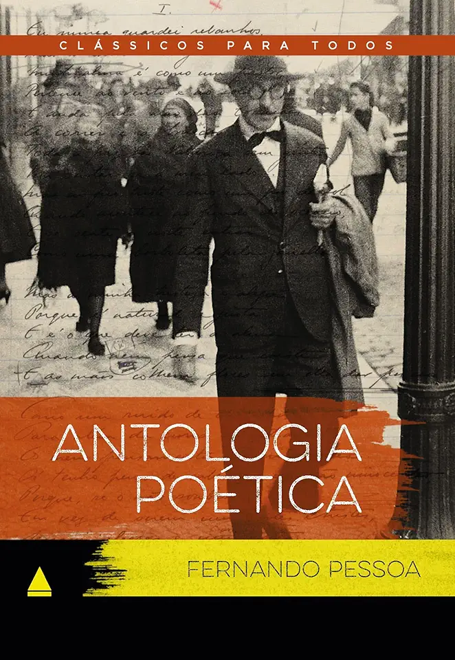 Capa do Livro Antologia Poética - Fernando Pessoa