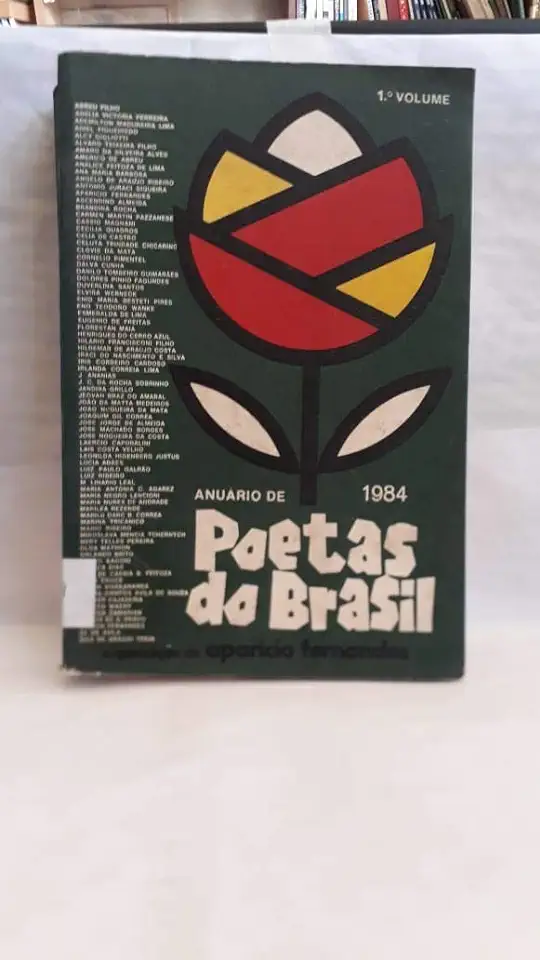 Capa do Livro Anuário de Poetas do Brasil - Aparício Fernandes