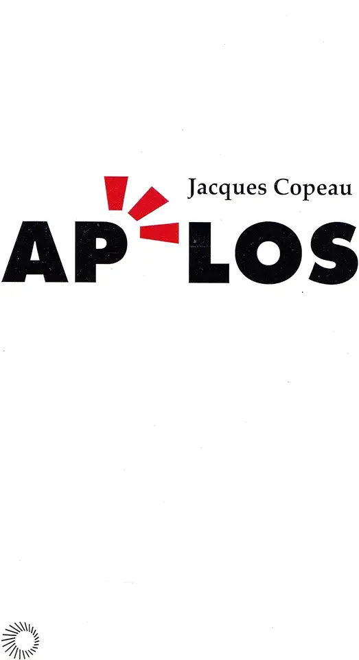 Capa do Livro Apelos - Jacques Copeau