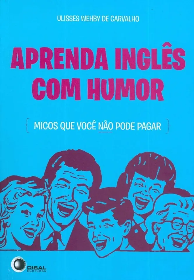 Capa do Livro Aprenda Inglês Com Humor - Ulisses Wehby de Carvalho