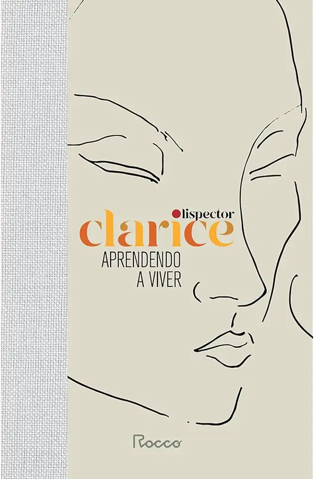 Capa do Livro Aprendendo a Viver - Clarice Lispector