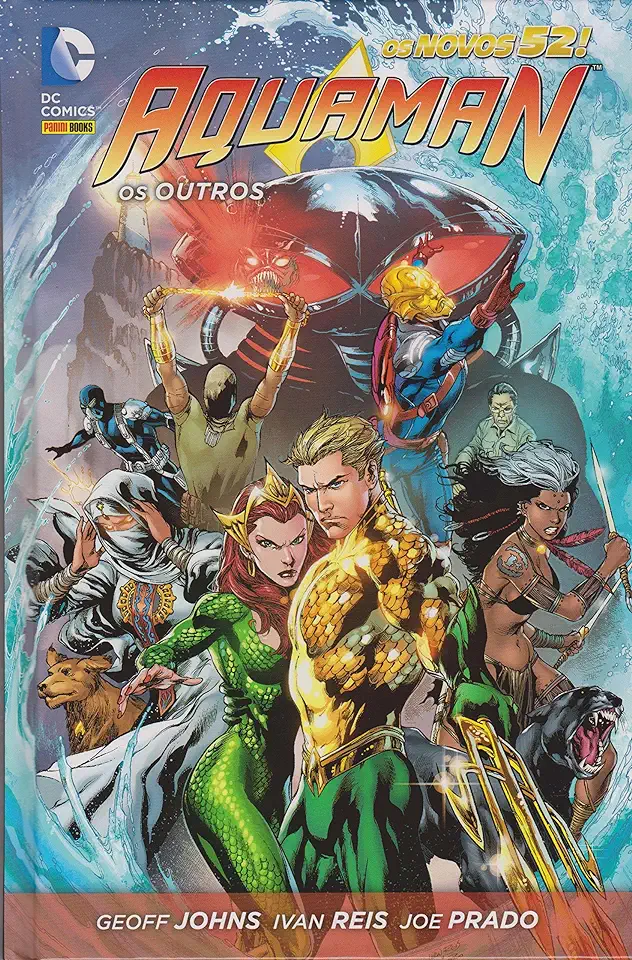 Capa do Livro AQUAMAN: OS OUTROS - JOHNS, GEOFF