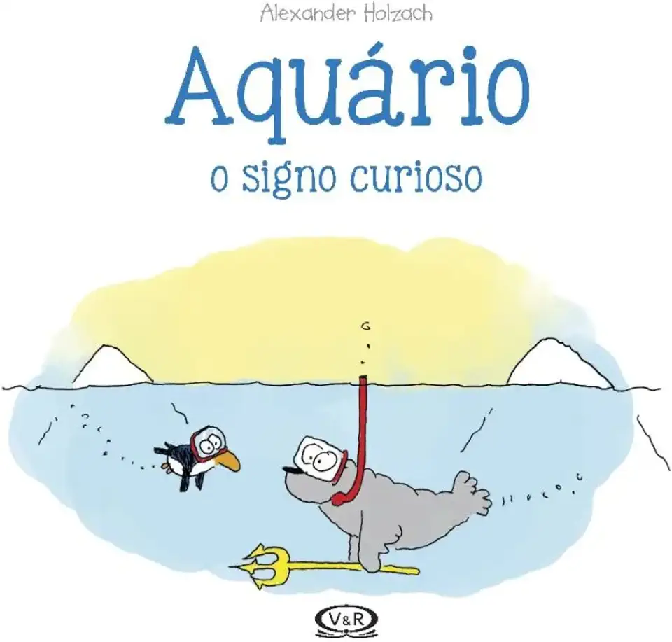 Capa do Livro Aquário: o signo curioso - Holzach, Alexander