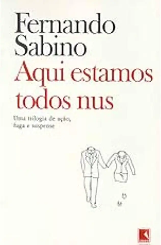 Capa do Livro Aqui Estamos Todos Nus - Fernando Sabino