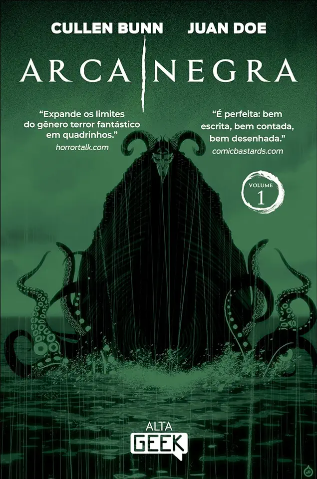 Capa do Livro Arca Negra - vol. 1 - Juan Cullen; Doe